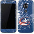 NHL Columbus Blue Jackets Frozen Moto E5 Play Skin